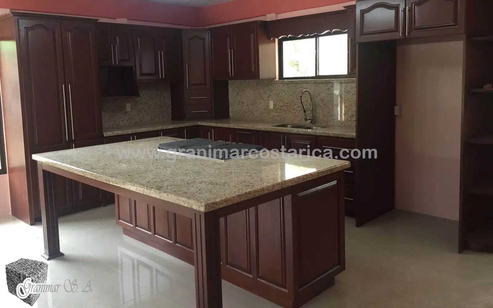 cocina granito ornamental